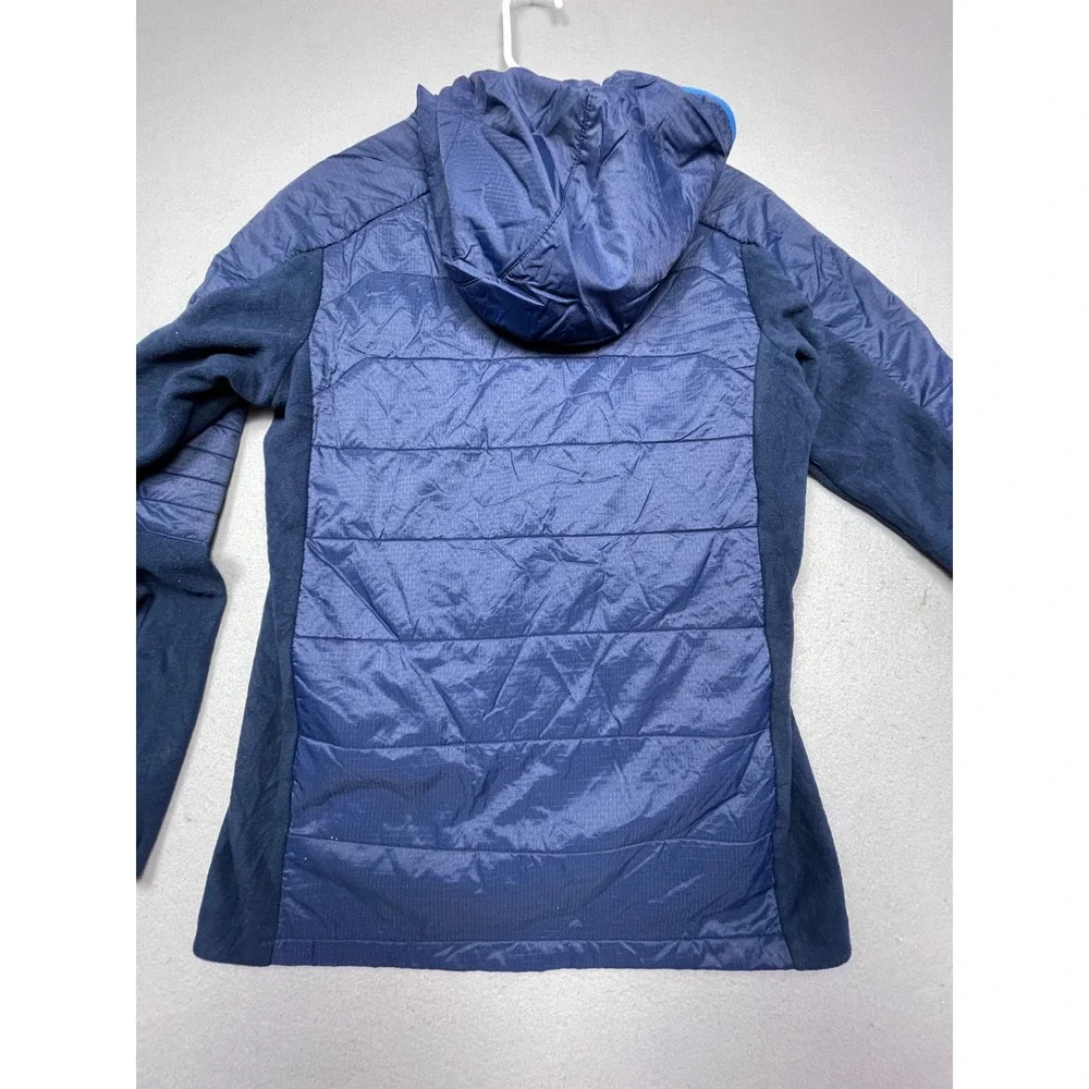 Columbia Hybrid Jacket Polyester Nylon Navy Blue XL (18/20) Youth Boys